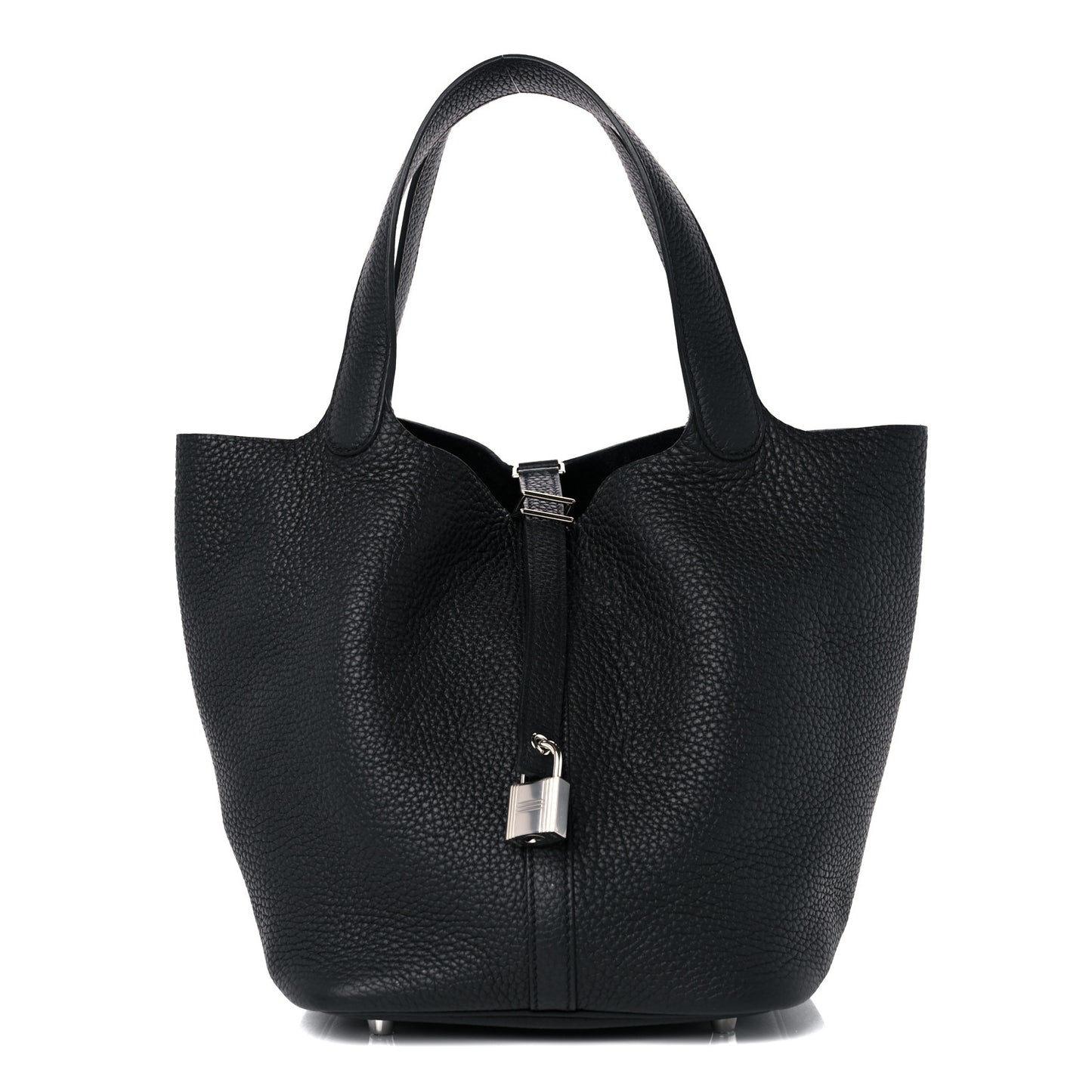 Taurillon Clemence Picotin Lock 22 MM Black