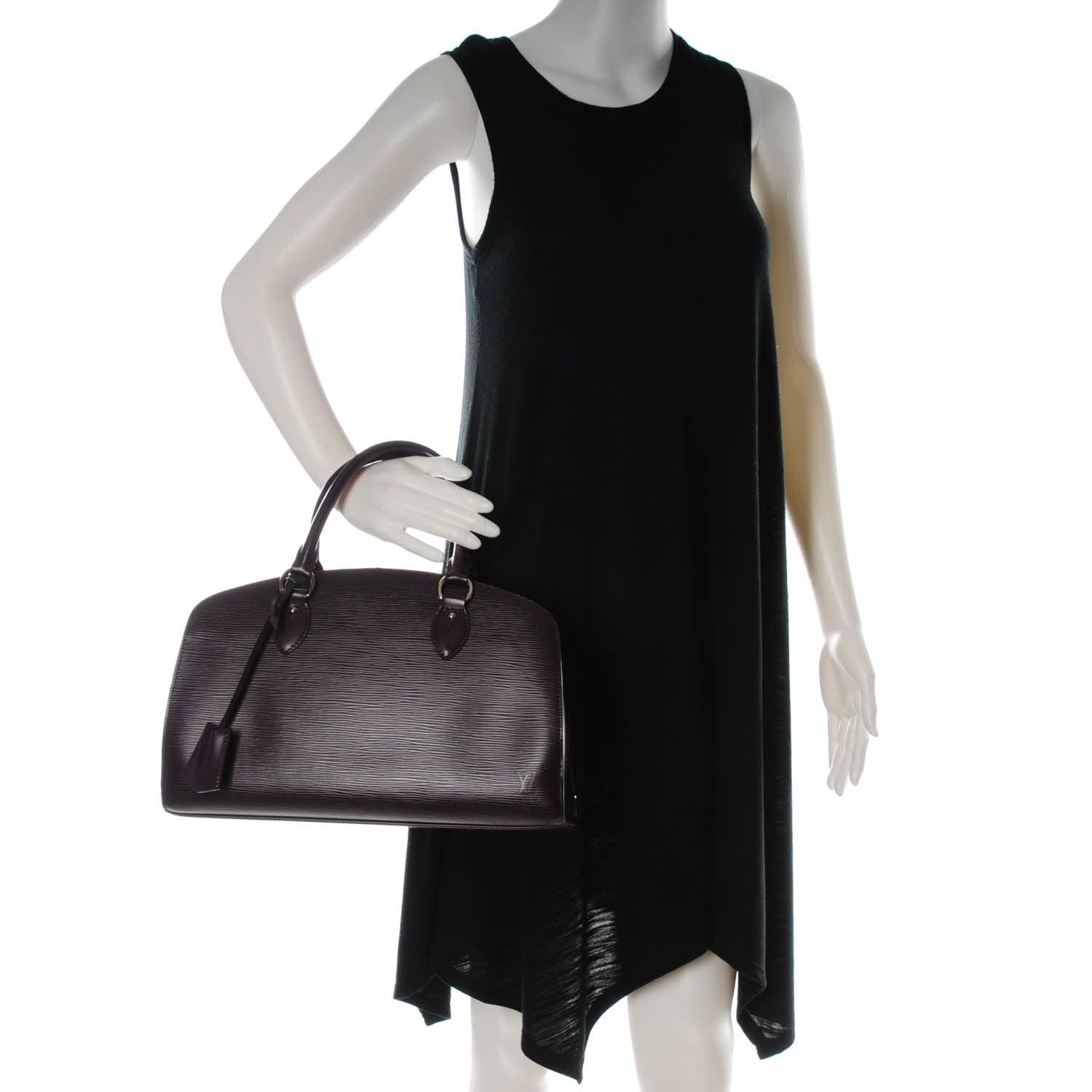 Louis Vuitton Epi Pont-Neuf PM Cassis 2 of 7