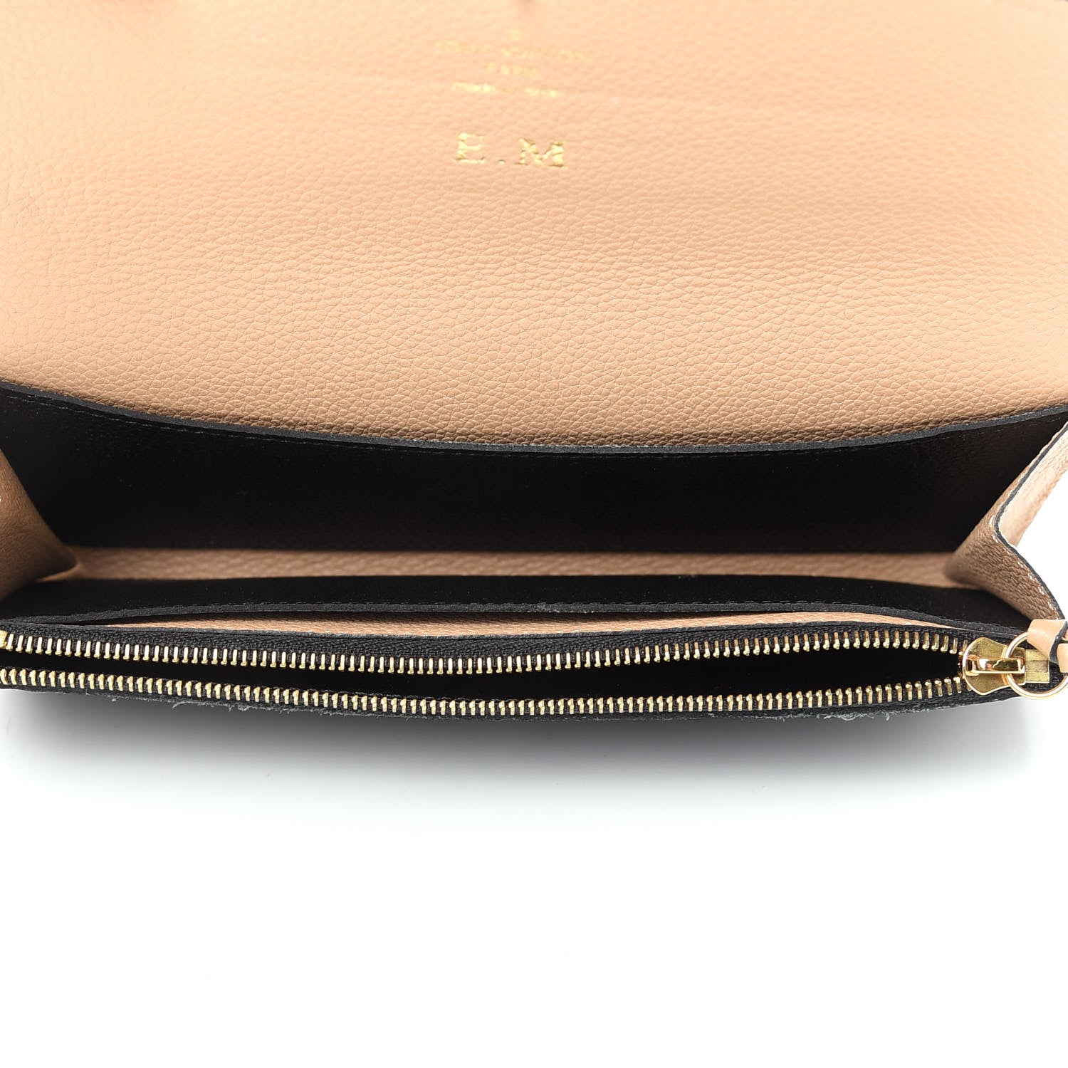 Louis Vuitton Empreinte Emilie Wallet Black Dune 5 of 8