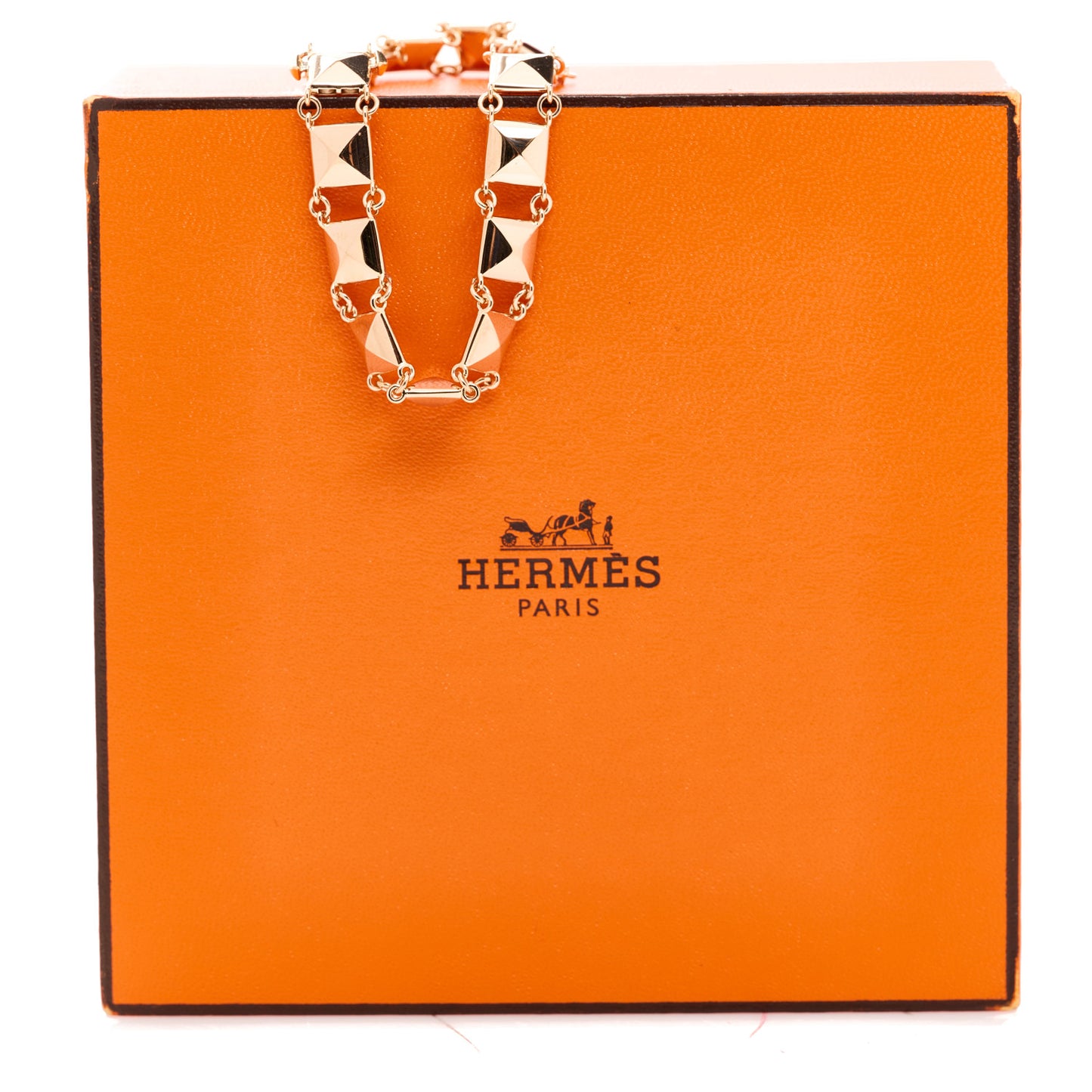 18K Rose Gold Clou d'H Bracelet