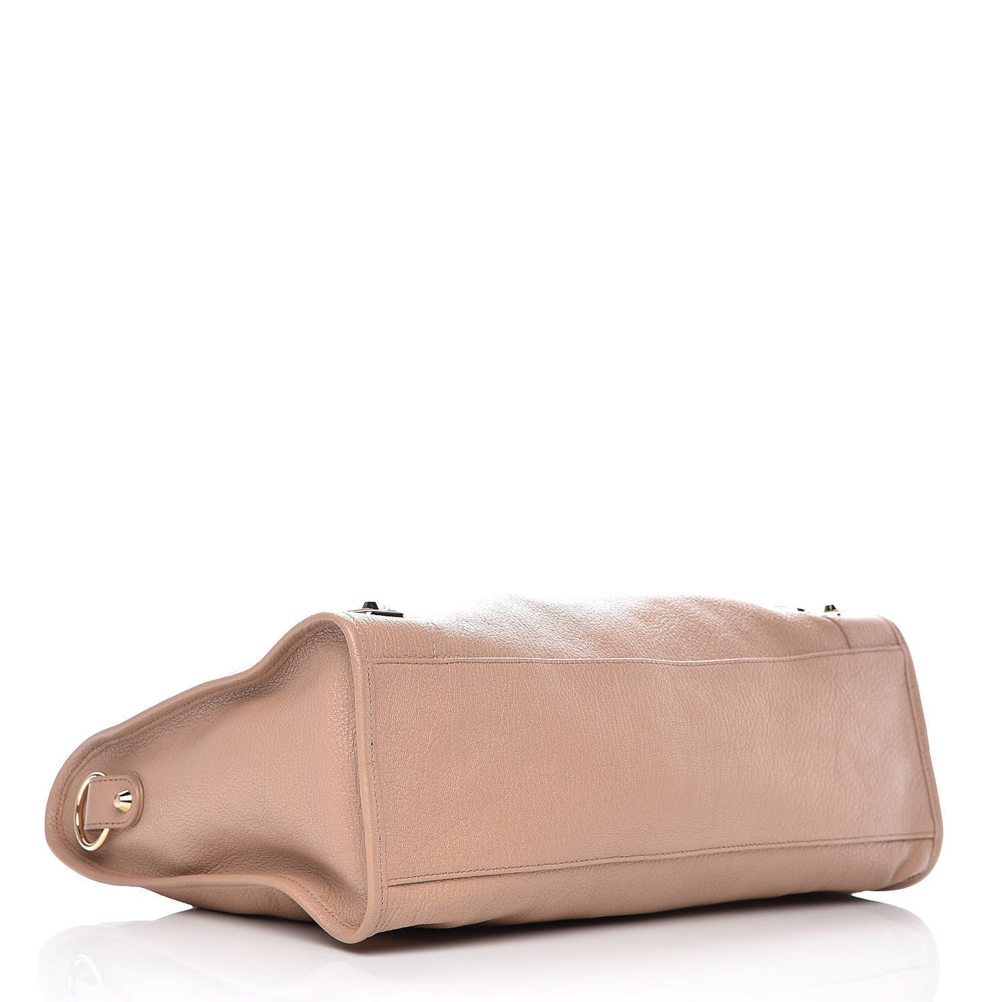 Chevre Gold Metallic Edge Hardware City Rose Des Sables