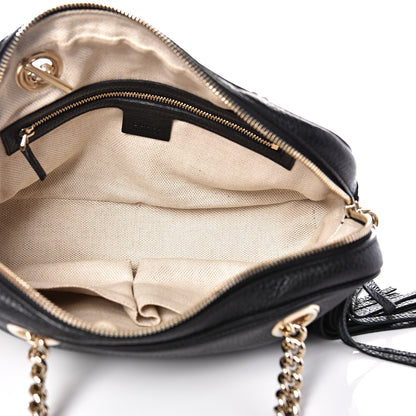 Gucci Pebbled Calfskin Small Soho Bowler Black 4 of 8