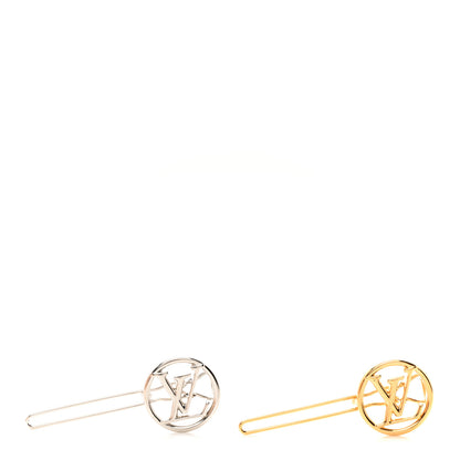 Louis Vuitton Monogram Baby Louise Barrette Set 1 of 4