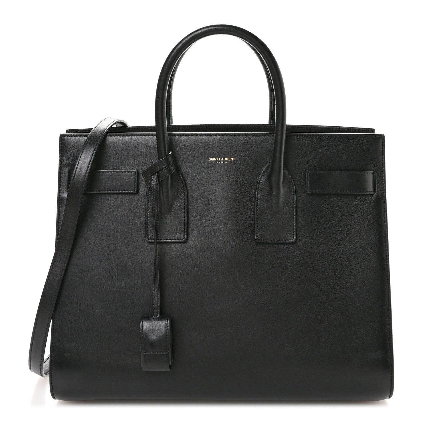 Saint Laurent Calfskin Small Sac De Jour Black 1 of 10