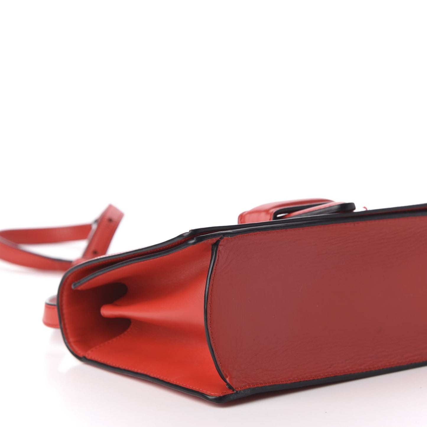 Calfskin Medium Barcelona Shoulder Bag Red