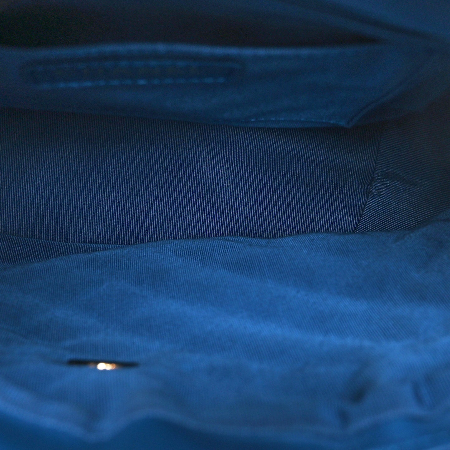 Lambskin Quilted Small Urban Spirit Backpack Blue