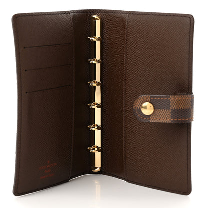 Louis Vuitton Damier Ebene Small Ring Agenda Cover 5 of 7