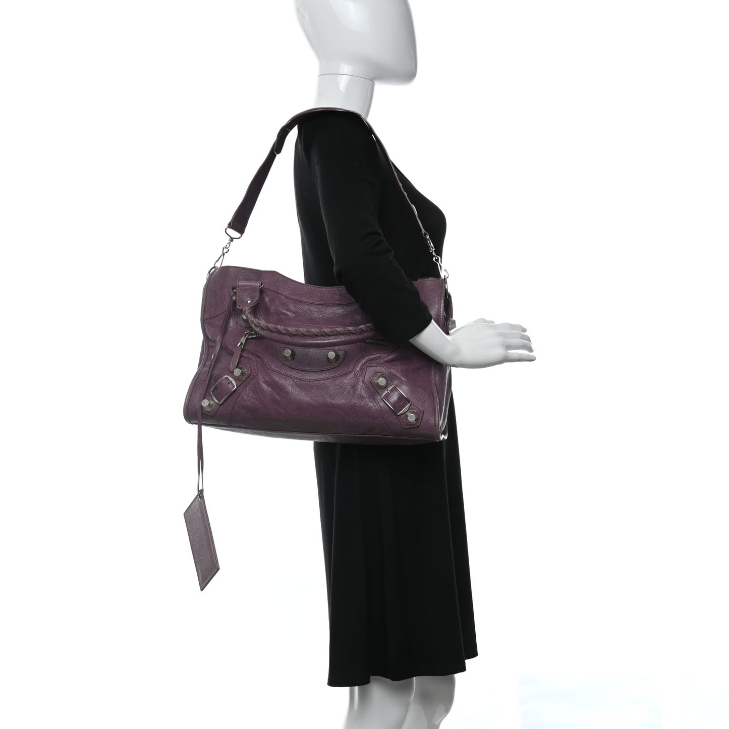Agneau Giant 21 Silver Hardware City Murier
