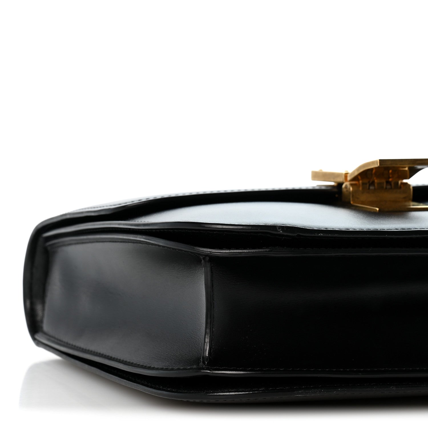 Celine Box Calfskin Medium Classic Box Flap Bag Black 9 of 13