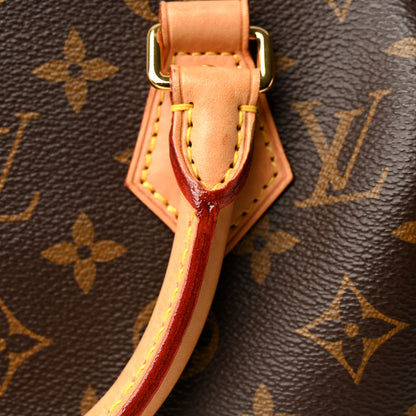 Louis Vuitton Monogram Speedy Bandouliere 20 Black 10 of 10