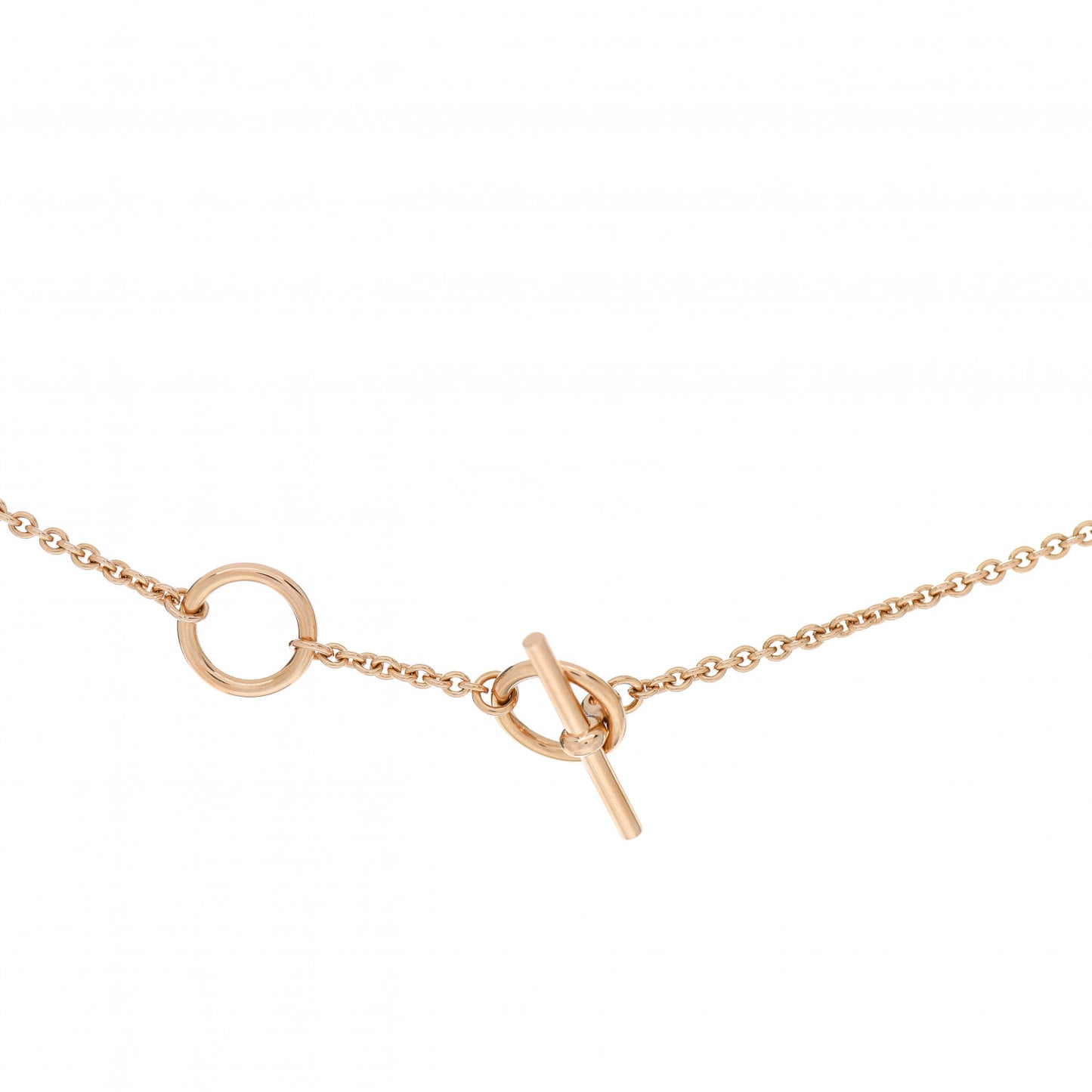 18K Rose Gold Diamond TPM Vertige Coeur Necklace SH