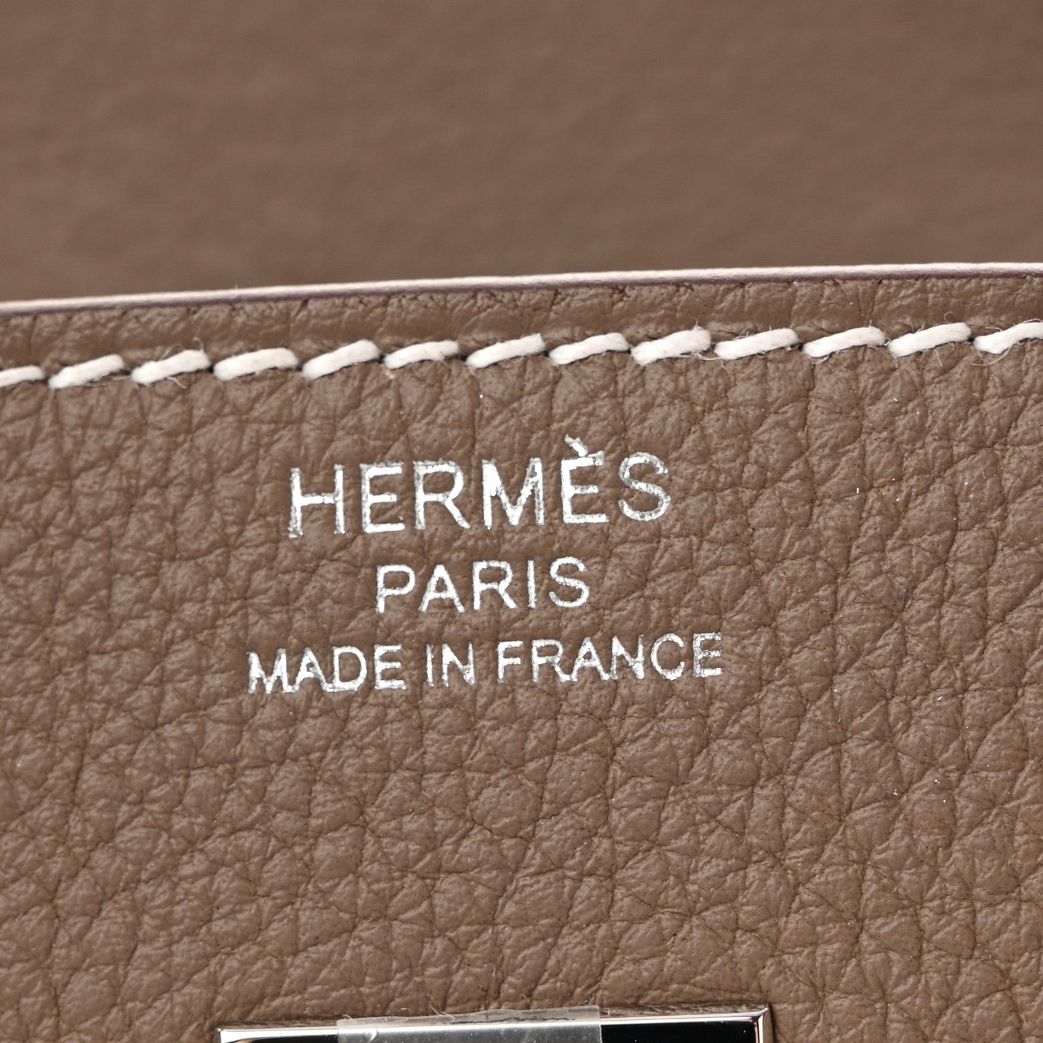 Hermes Togo Birkin 25 Etoupe 6 of 11