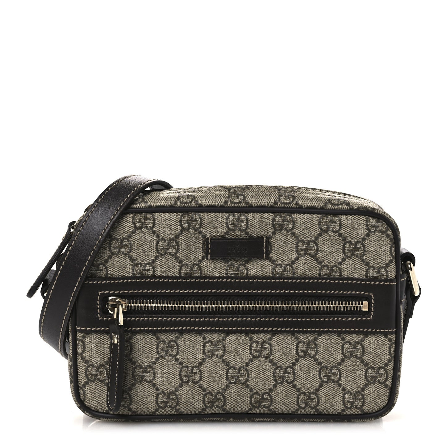 GG Plus Monogram Small Shoulder Bag Dark Brown