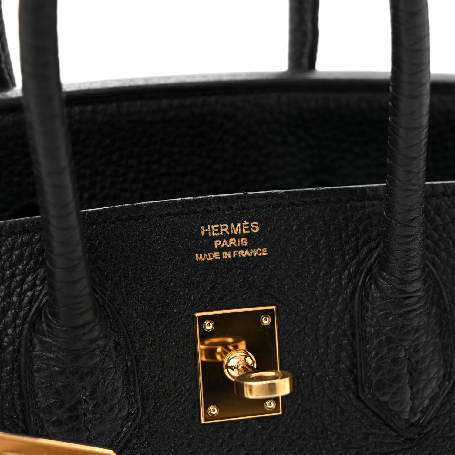Hermes Togo Birkin 25 Black 6 of 15