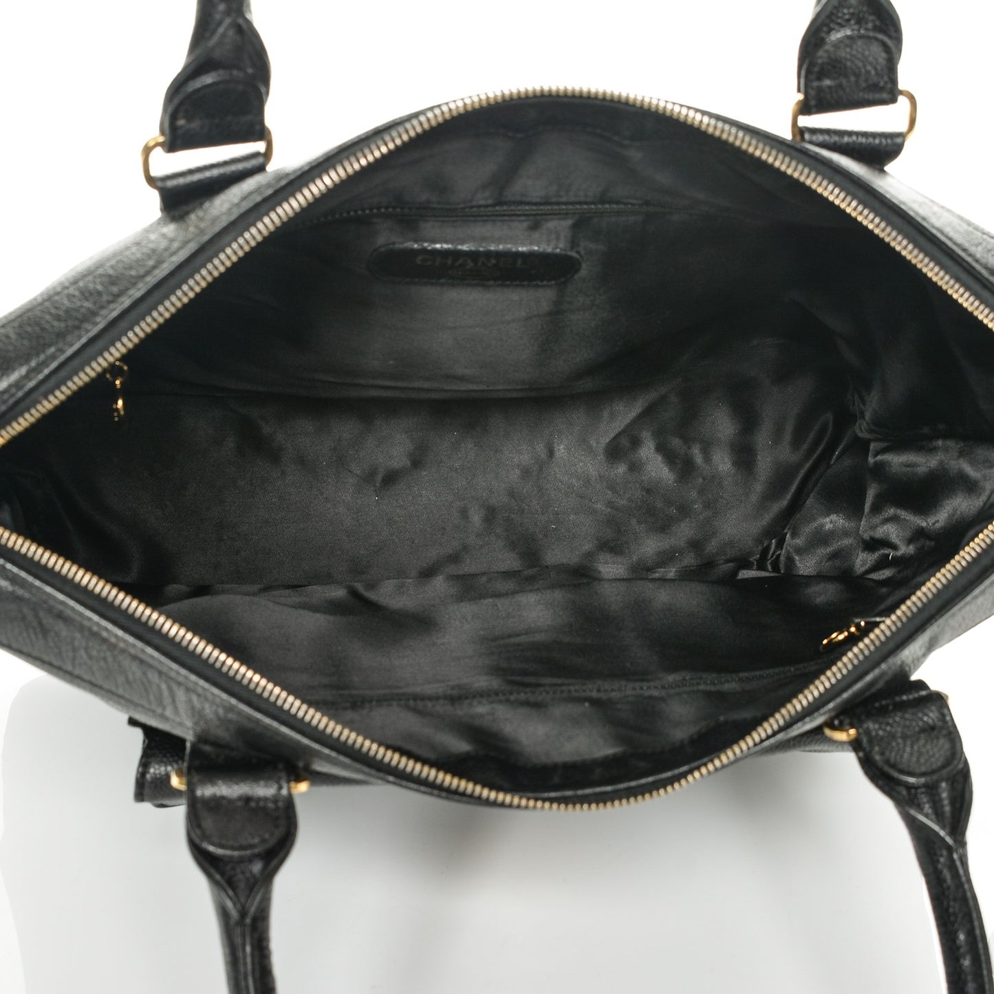 Caviar Shopper Tote Black