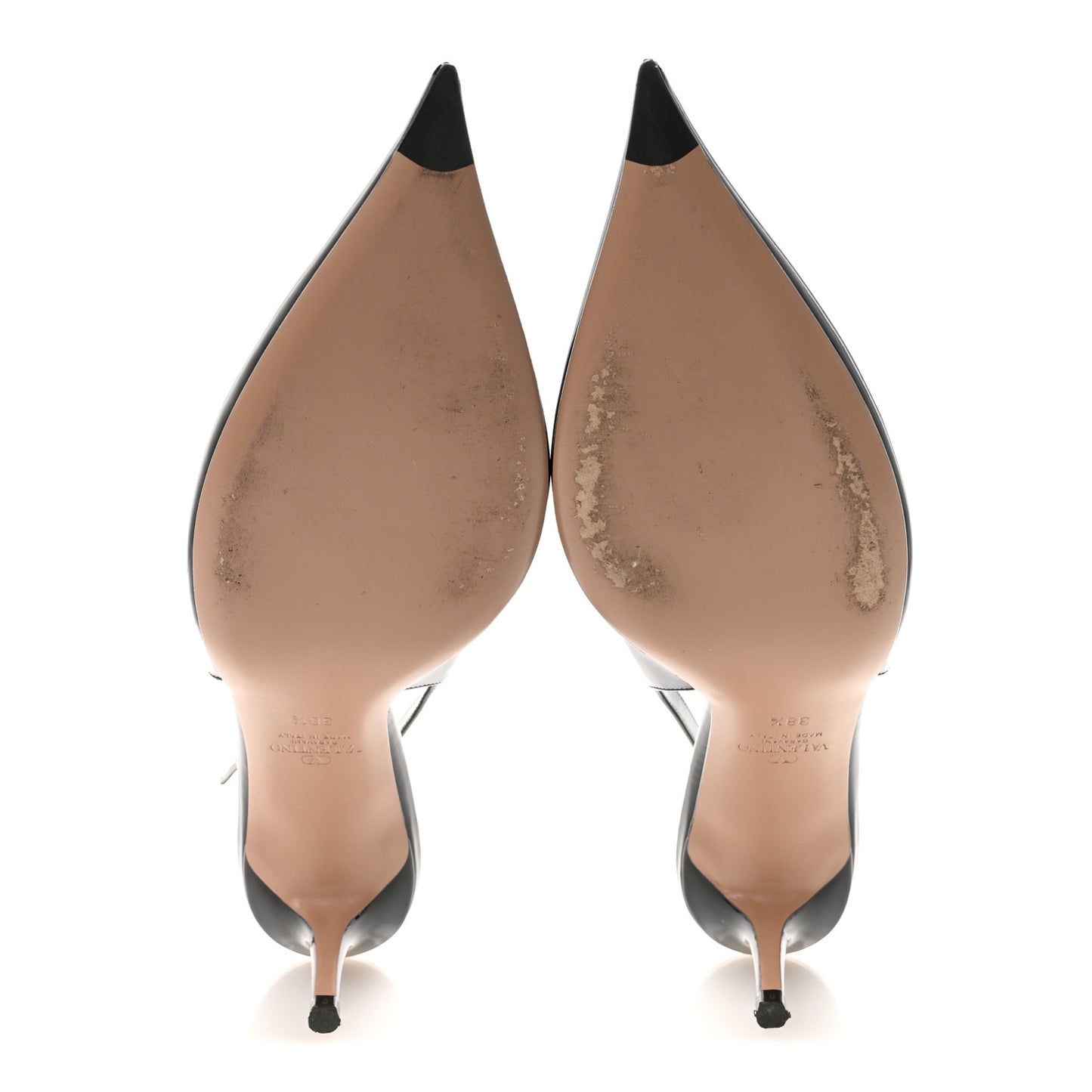 Patent Signature Vlogo Slingback 65mm Pumps 38.5 Black