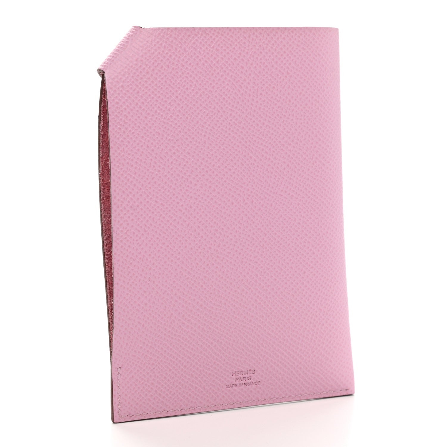 Hermes Epsom Tarmac Passport Holder Mauve Sylvestre 3 of 7