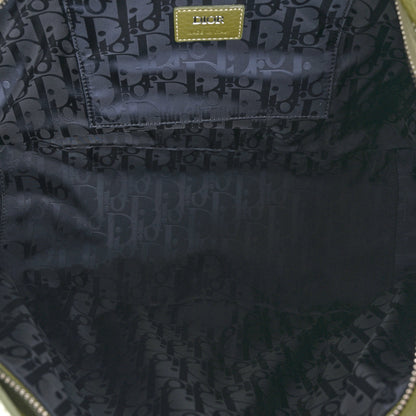 Christian Dior Grained Calfskin Mini Soft Saddle Bag Olive 5 of 14