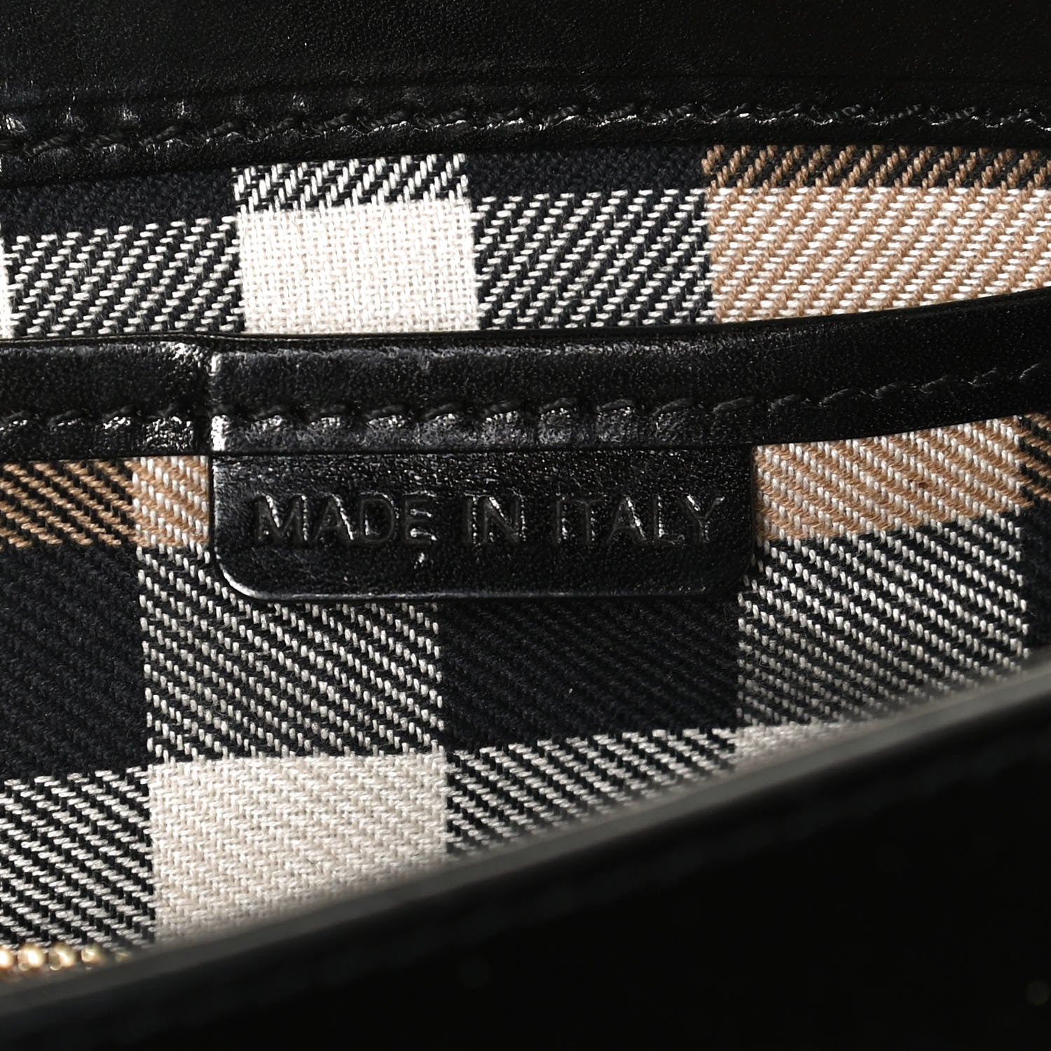 Burberry Polished Bridle Leather Small Abbott Crossbody Black 7 of 10