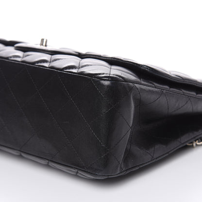 Chanel Lambskin Quilted Jumbo Single Flap Black 9 of 17