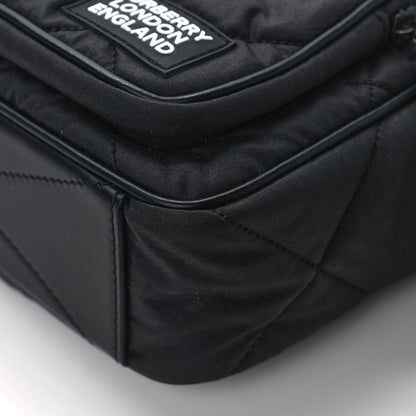 Burberry Nylon Quilted Paddy Crossbody Bag Black 12 of 13
