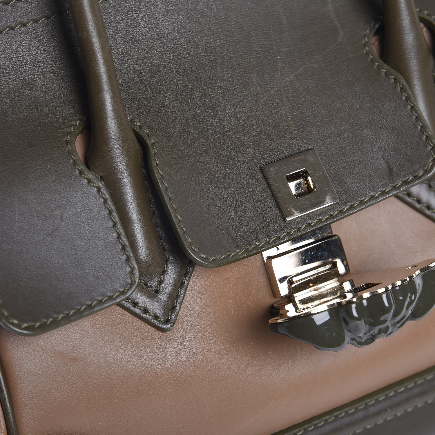 Versace Calfskin Medium Palazzo Empire Bag 10 of 15