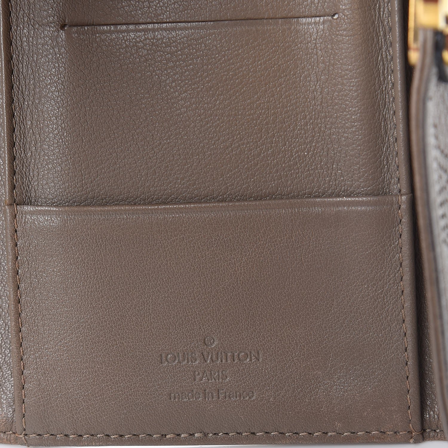 Louis Vuitton Mahina Amelia Wallet Taupe 8 of 11