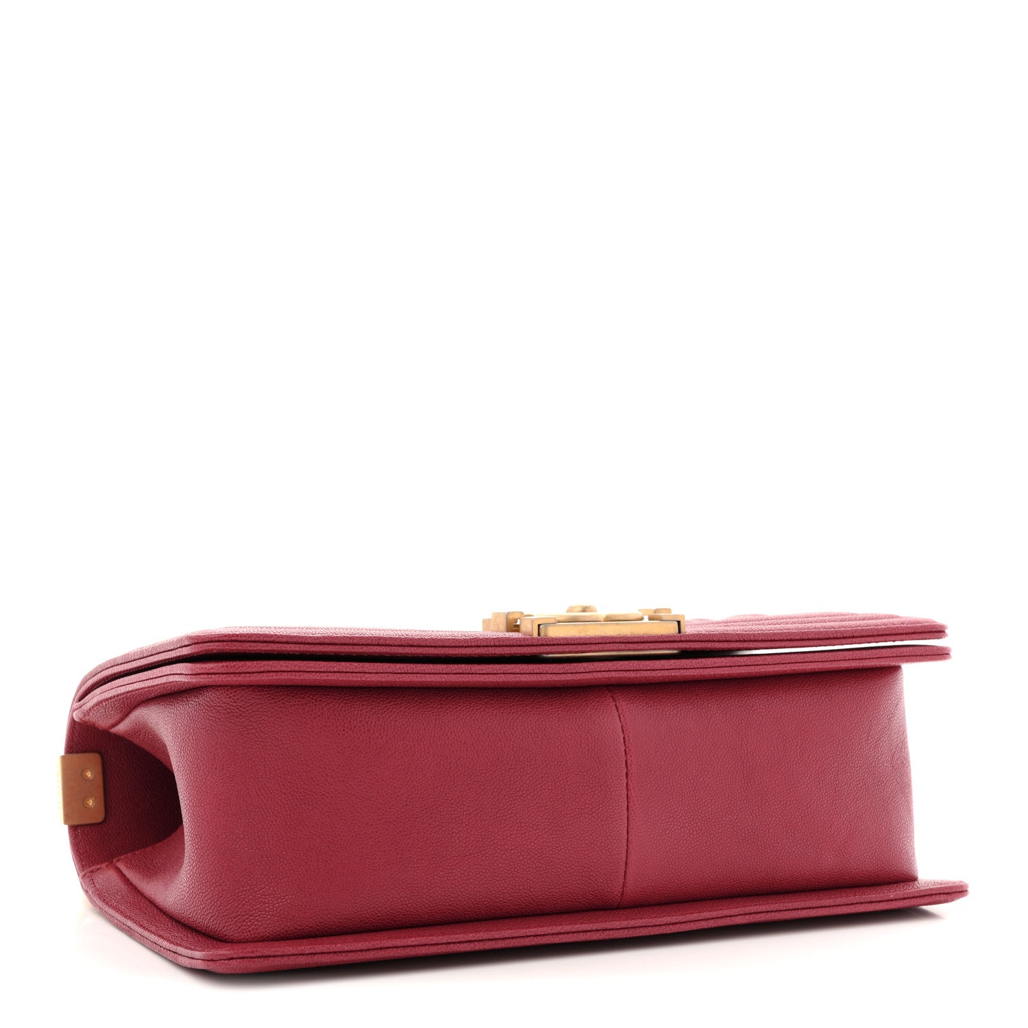 Chanel Caviar Quilted Medium Boy Flap Red 4 of 11