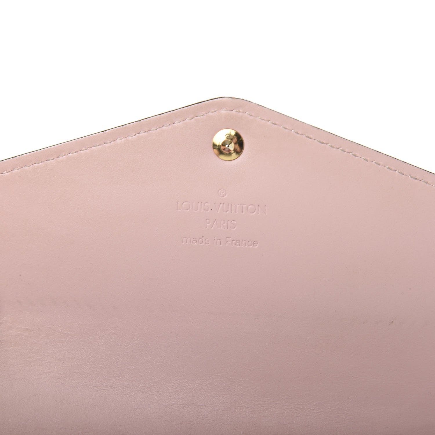Louis Vuitton Vernis Sarah Compact Wallet Rose Ballerine 6 of 10
