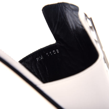 Givenchy Grained Calfskin 4G Flat Sandals 38 Off White 10 of 11