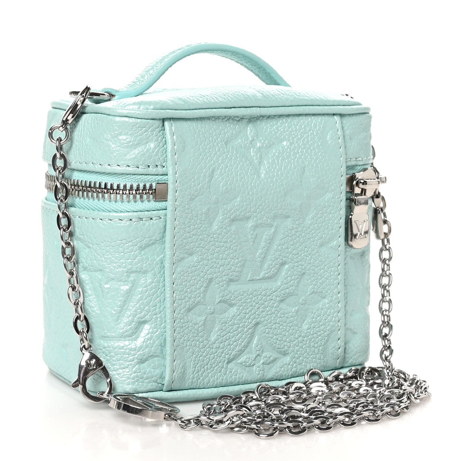 Louis Vuitton Empreinte Monogram Micro Vanity Pearly Lagoon Turquoise 4 of 10