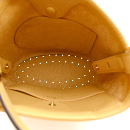Delvaux Taurillon Mini Pin Daily Bucket Pollen 5 of 9