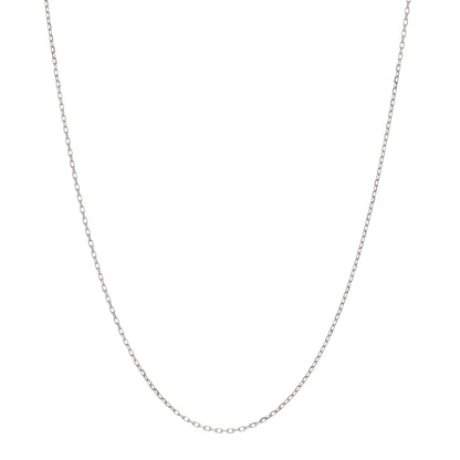 Cartier 18K White Gold Chain Necklace 1 of 4