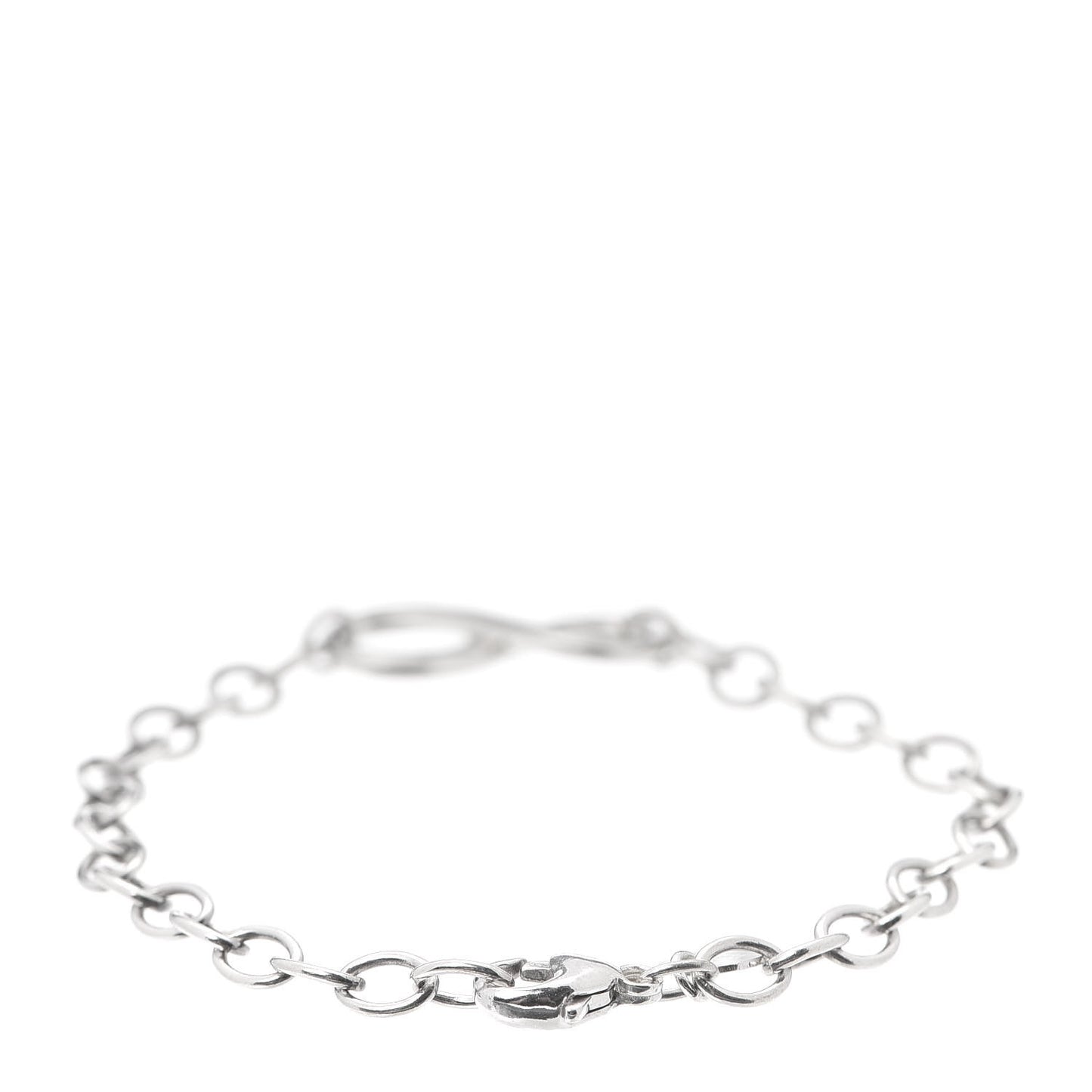 Sterling Silver Infinity Chain Bracelet
