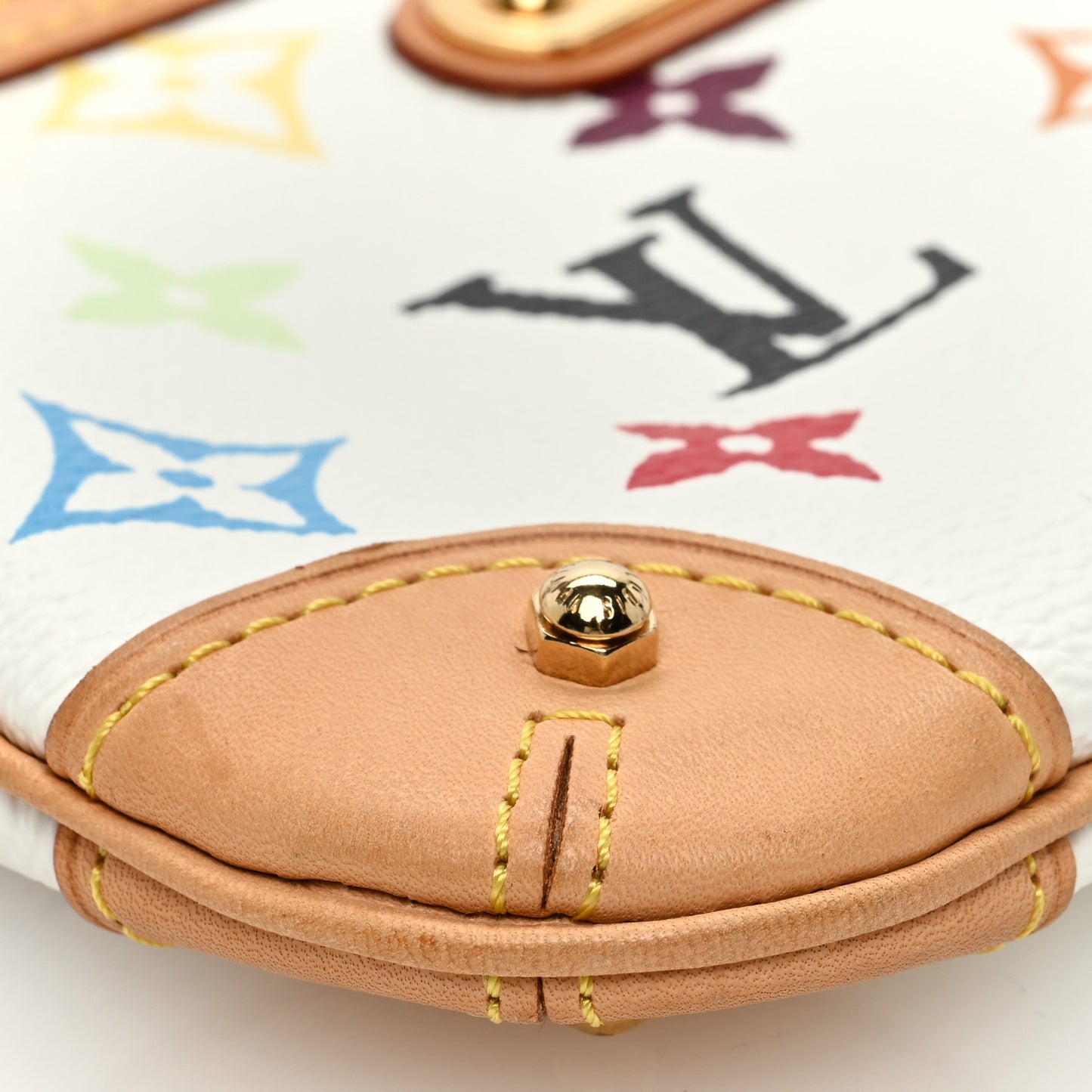 Monogram Multicolor Pochette Milla MM White