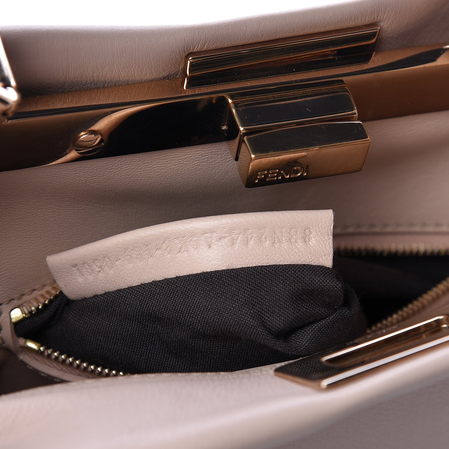 Vitello Seta Shiny Nappa Scalloped Studded Mini Peekaboo Iconic Satchel Soap