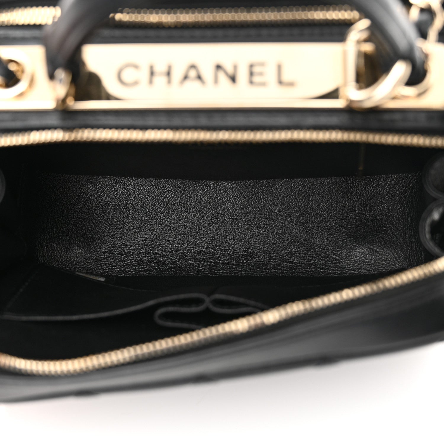 Chanel Lambskin Quilted Small Trendy CC Bowling Bag Black 6 of 12