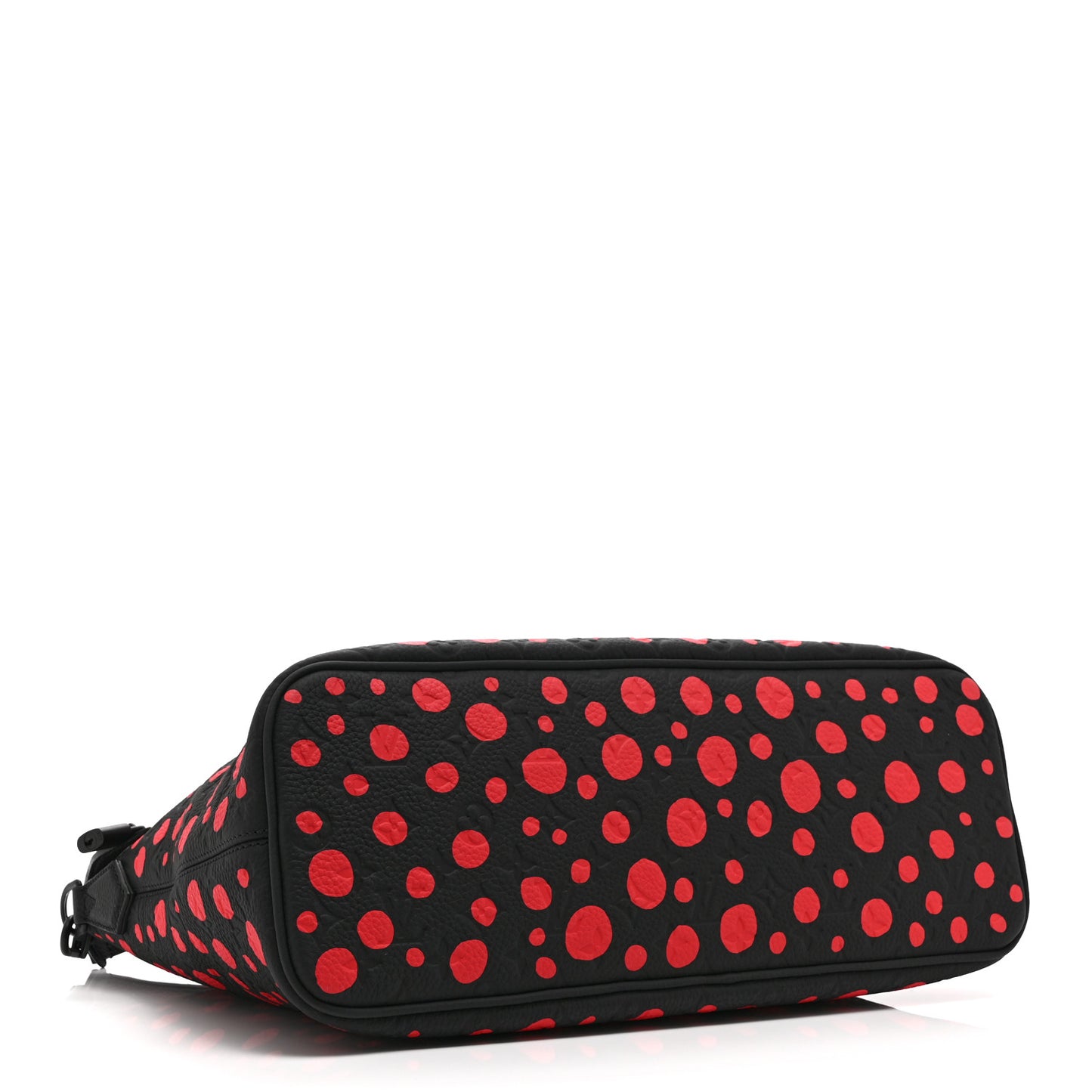LV X YK Taurillon Lock It MM Black Red