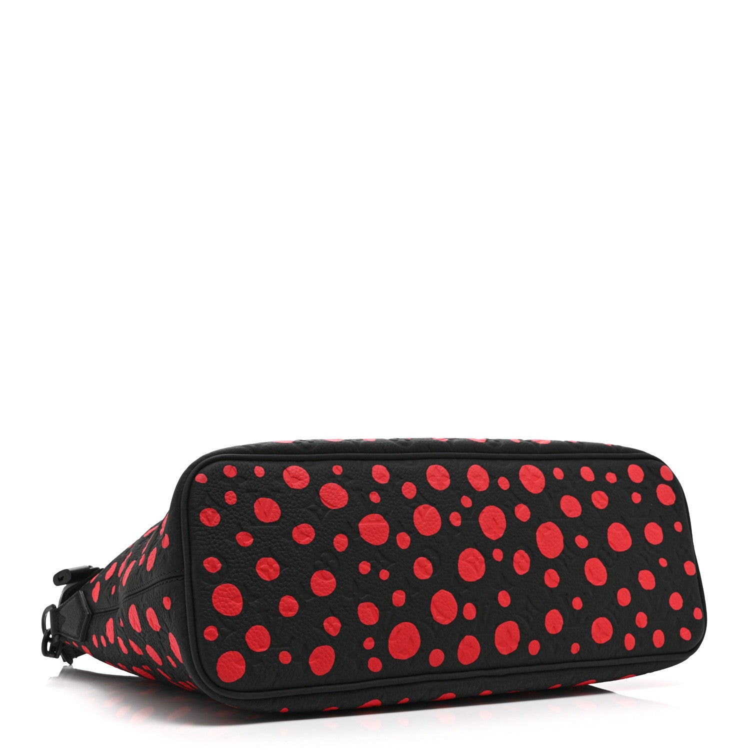 Louis Vuitton LV X YK Taurillon Lock It MM Black Red 7 of 17