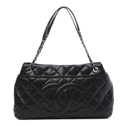 Chanel Caviar Quilted Timeless CC Soft Tote Black 1 of 13