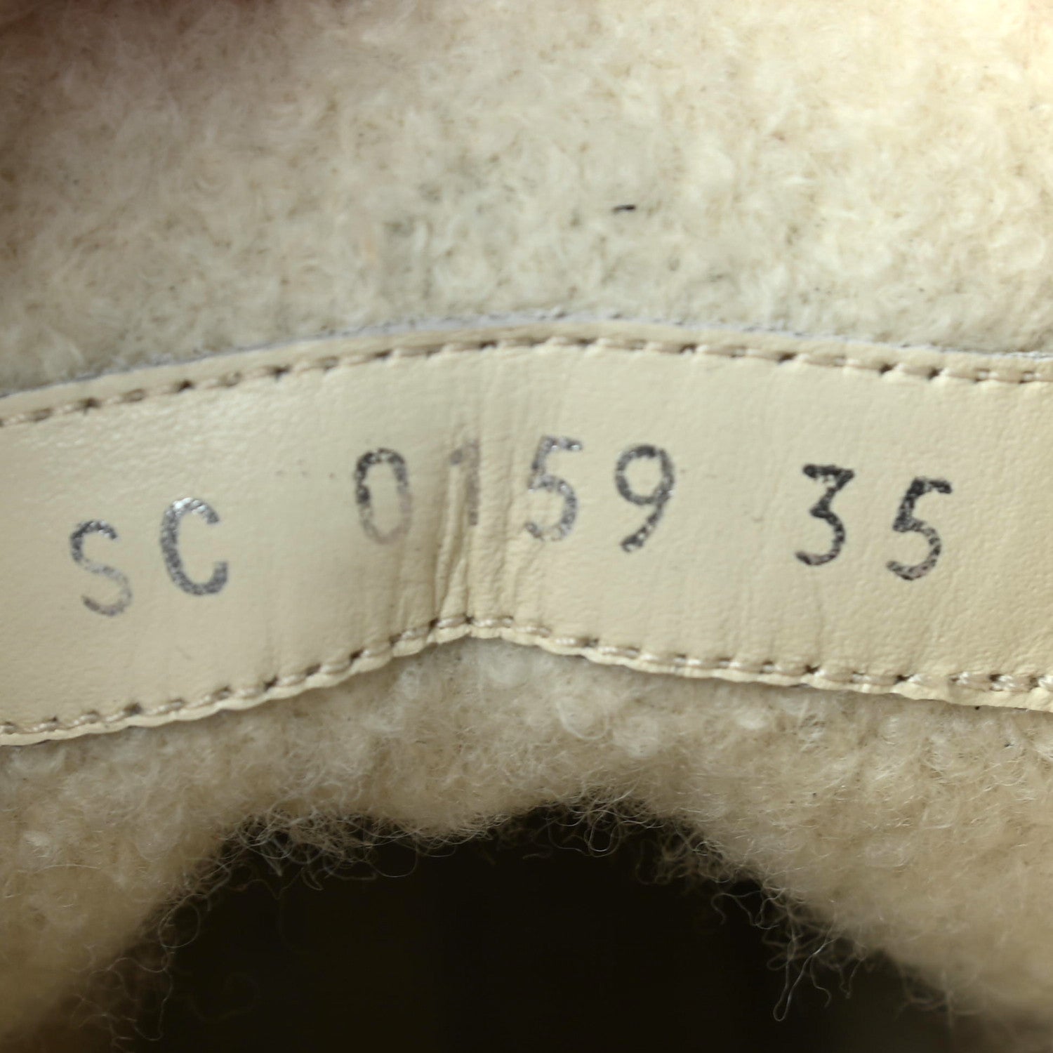Louis Vuitton Suede Calfskin Shearling Monogram Laureate Platform Desert Boots 35 Cognac 7 of 7