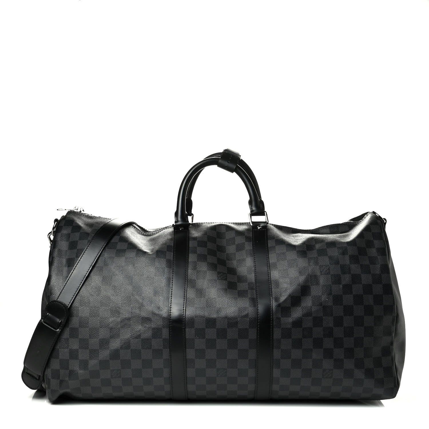 Louis Vuitton Damier Graphite Keepall Bandouliere 55 1 of 6