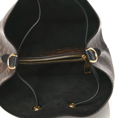 Louis Vuitton Monogram Neonoe MM Black 5 of 11