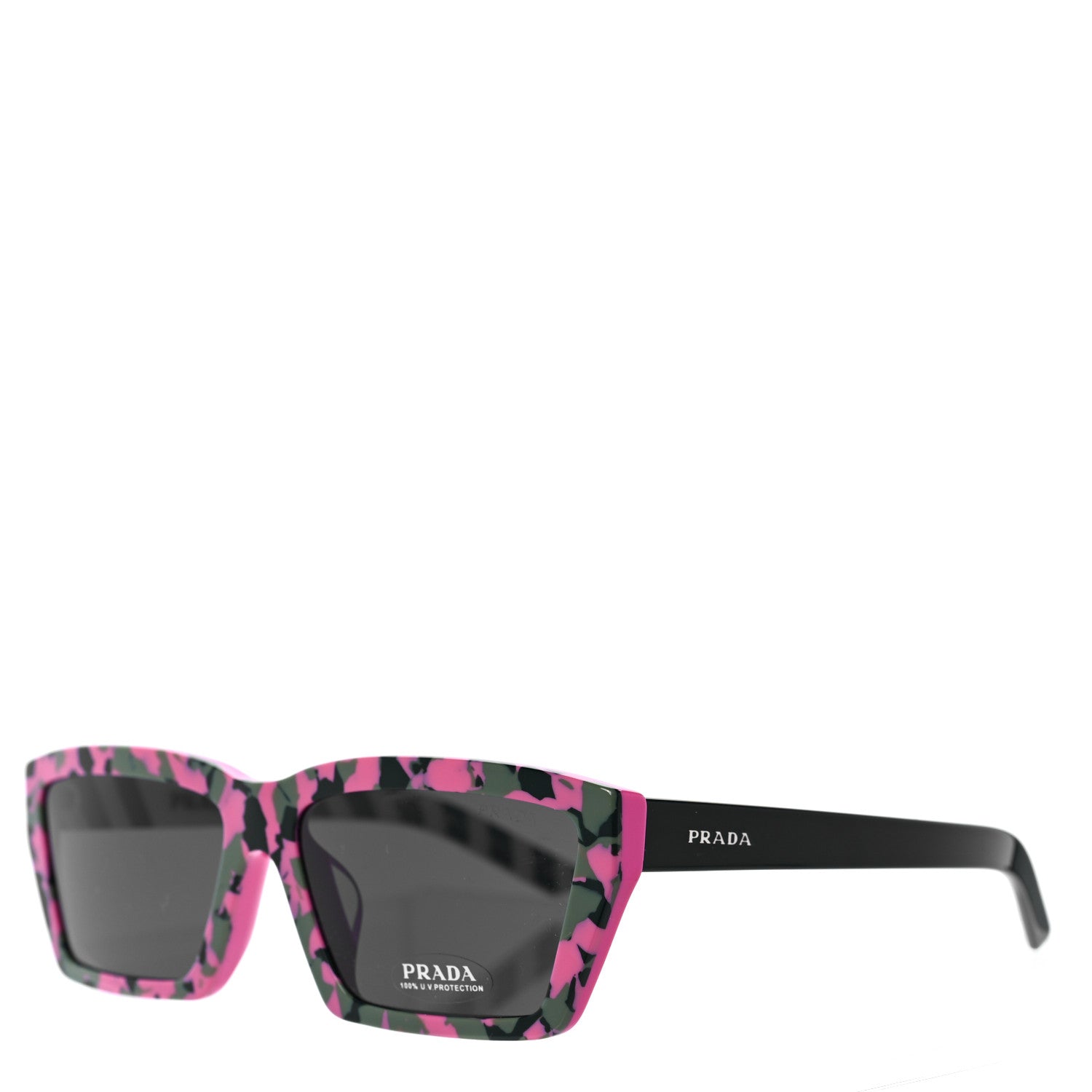 Prada Disguise Sunglasses SPR 04V Tortoise Pink 1 of 6
