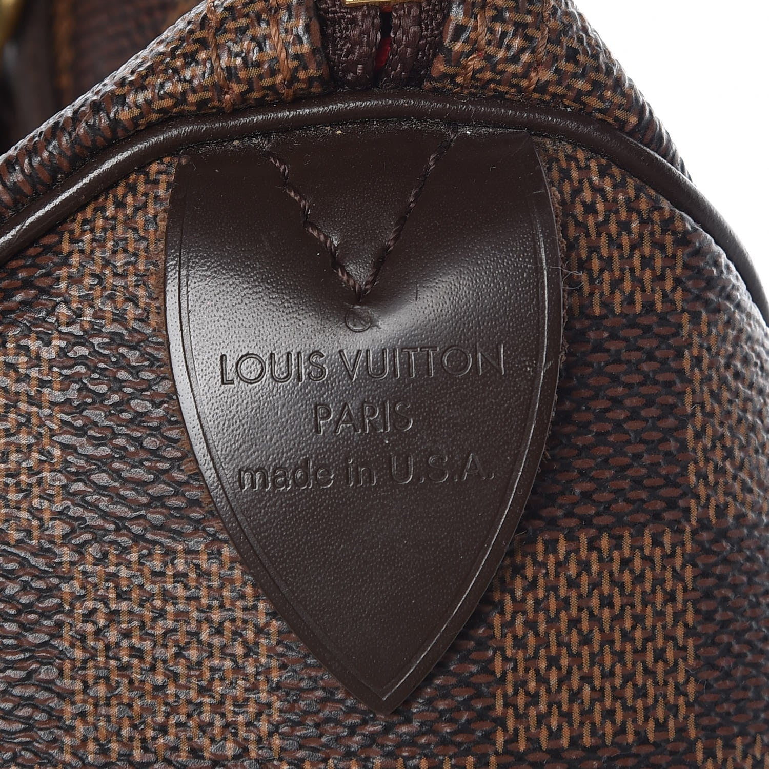 Louis Vuitton Damier Ebene Speedy 30 9 of 19