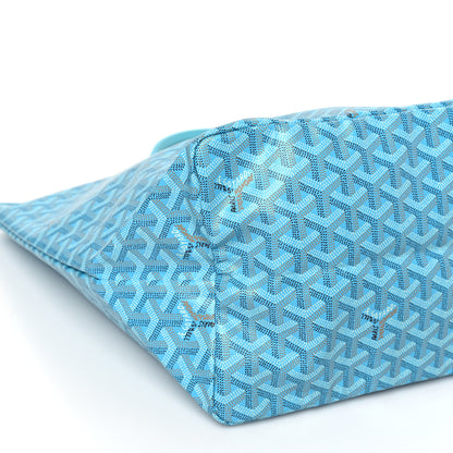 Goyard Goyardine Saint Louis GM Balise Beach Towel Set Turquoise 9 of 10