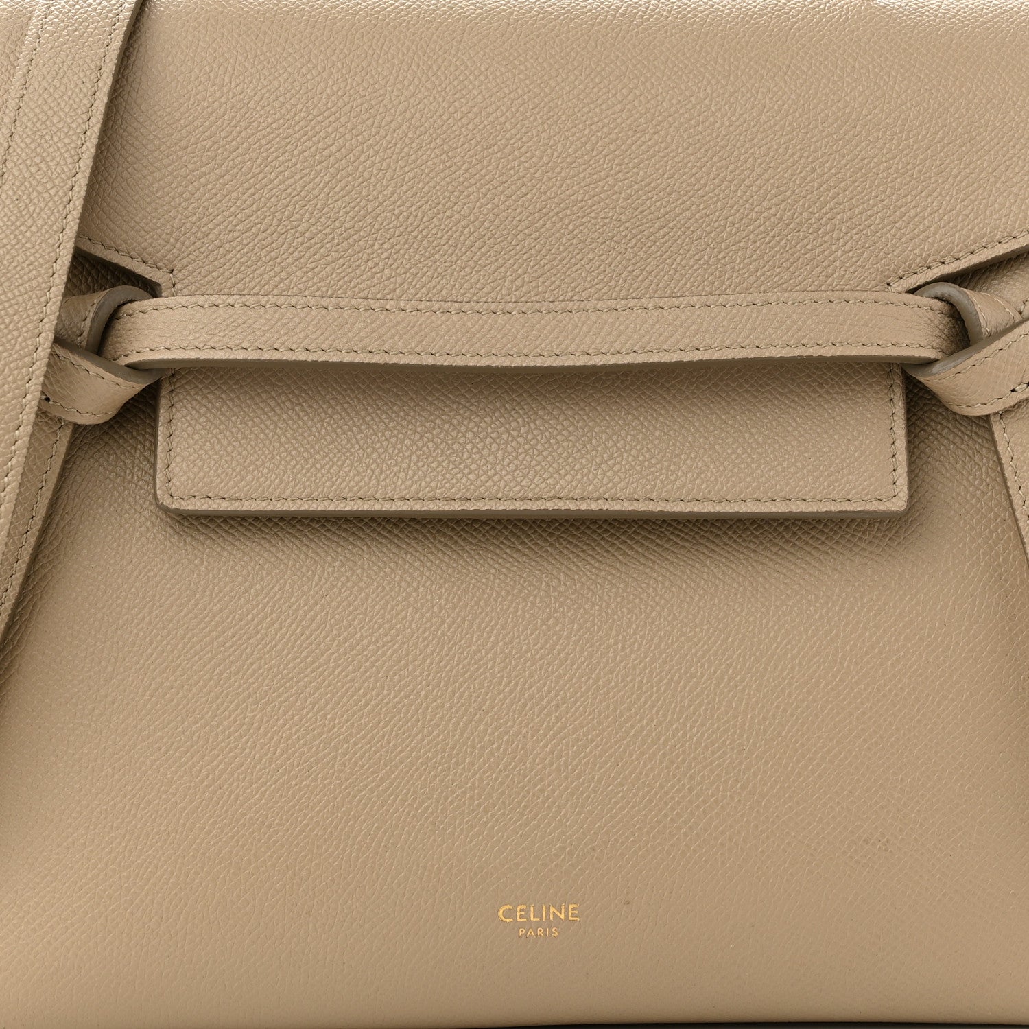 Celine Baby Grained Calfskin Micro Belt Bag Light Taupe 7 of 10