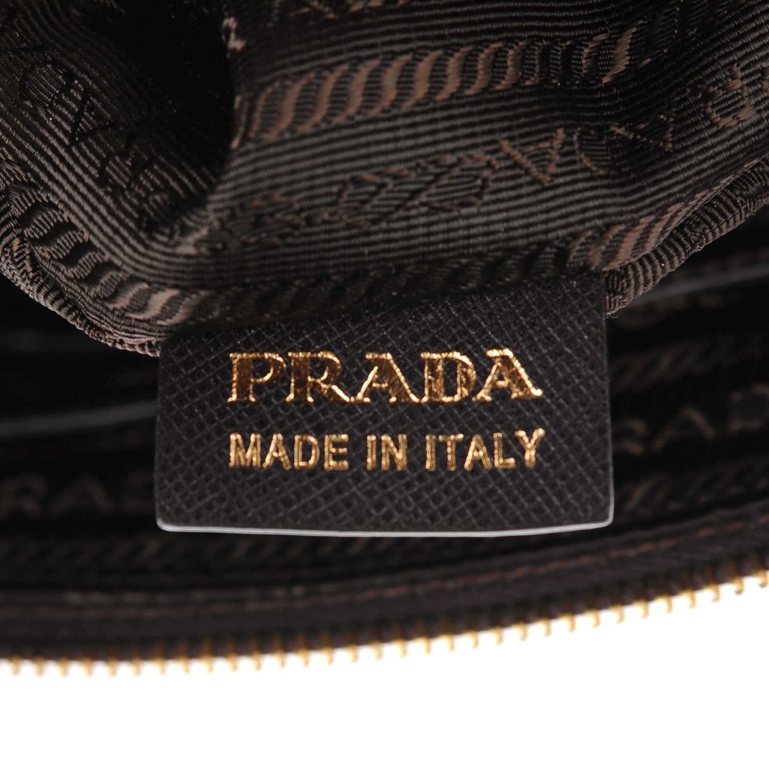 Prada Saffiano Tessuto Nylon Satchel Ebano 3 of 11