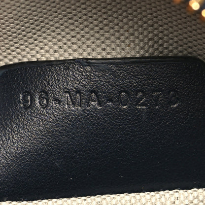 Christian Dior Oblique 30 Montaigne Cosmetic Pouch Blue 7 of 11