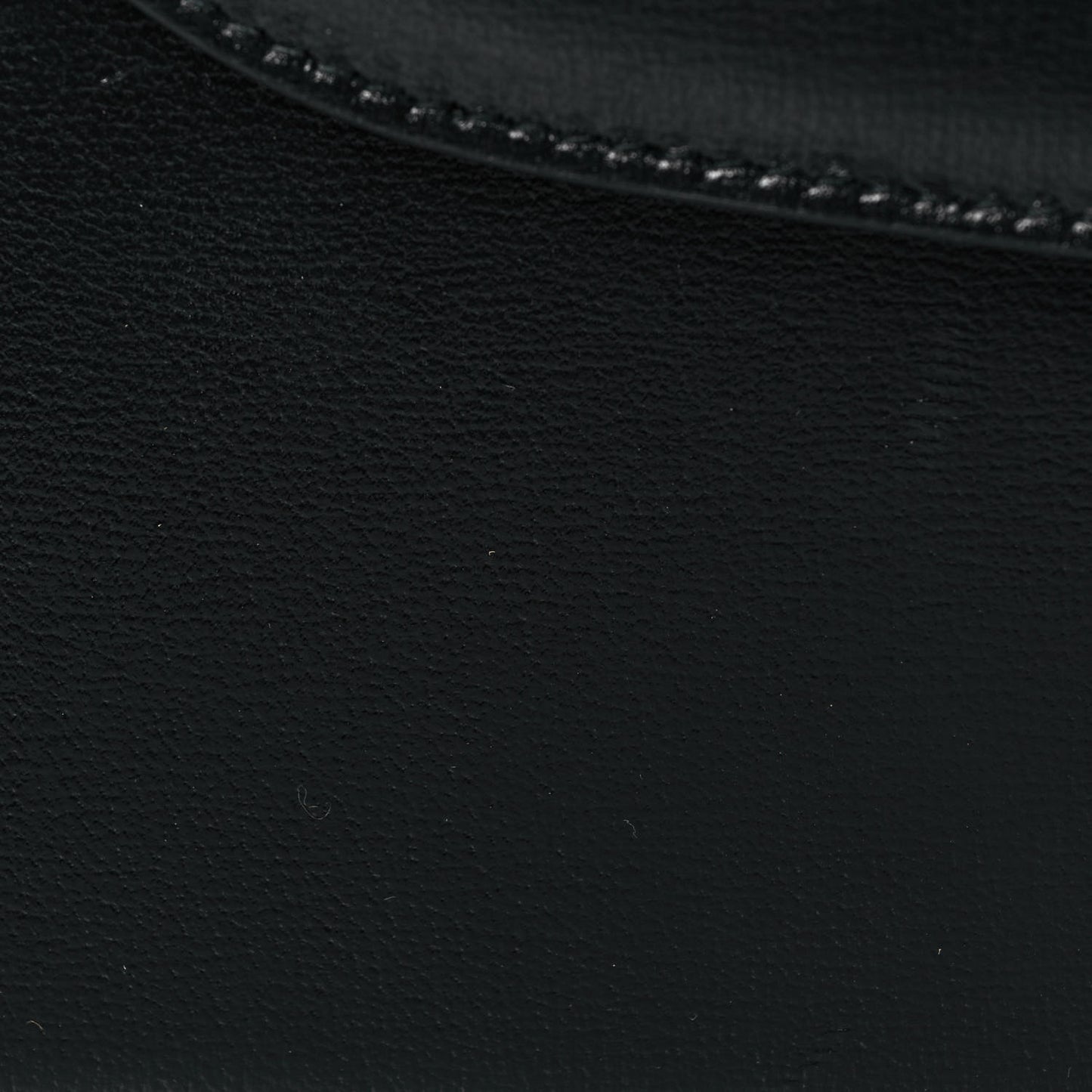 Textured Calfskin Medium Torchon GG Ring Shoulder Bag Black